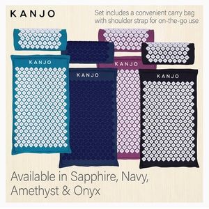 Brand New Acupressure Memory Foam Mat with Pillow and Carrying Case